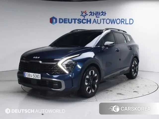 Kia Sportage 5th Generation 2023 Синий из Кореи