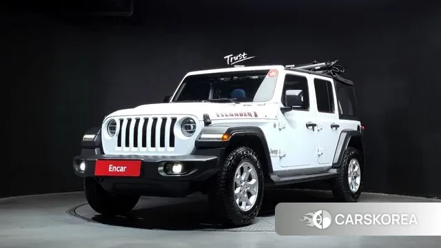 Jeep Wrangler (JL) 2021 Белый из Кореи