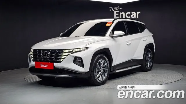 Hyundai Tucson Hybrid (NX4) 2023 Белый из Кореи