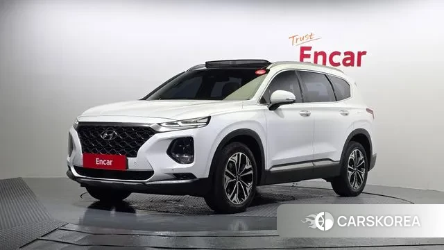Hyundai Santa Fe TM 2018 Белый из Кореи