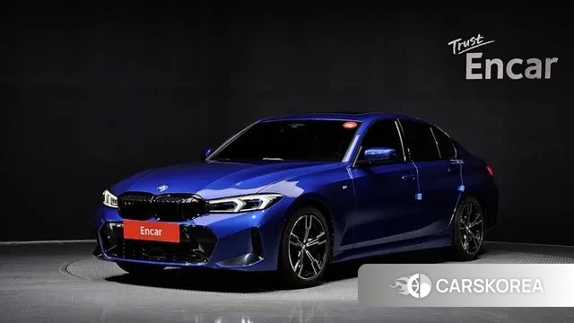 BMW 3 Series (G20) 2023 Синий из Кореи