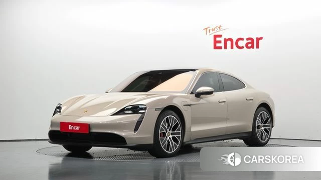 Porsche Taycan 2021 Жемчужный цвет из Кореи