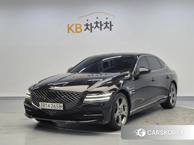 Genesis G80 (RG3) 2021 Черный из Кореи