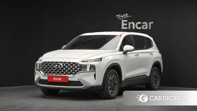 Hyundai The New Santa Fe 2021 Белый из Кореи