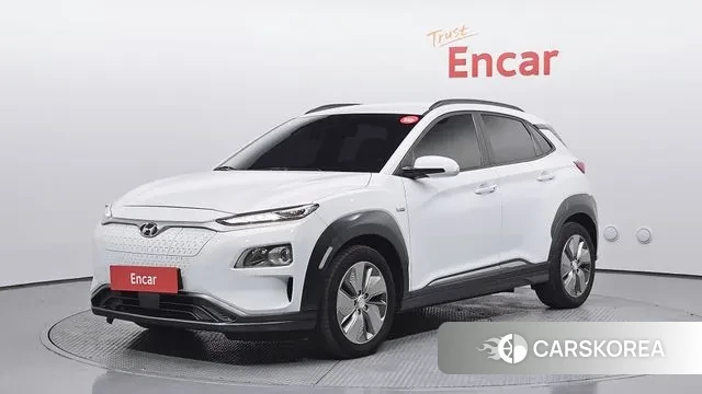 Hyundai Kona Electric 2019 Белый из Кореи