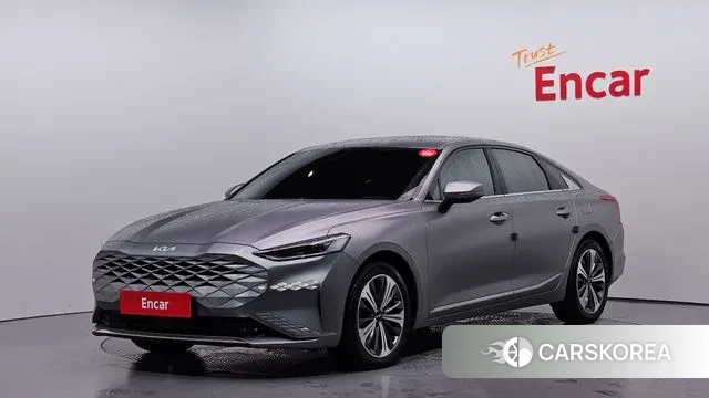 Kia K8 Hybrid 2023 Серебристо-серый из Кореи