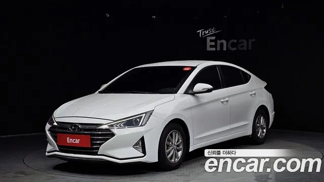 Hyundai The New Avante AD 2019 Белый из Кореи