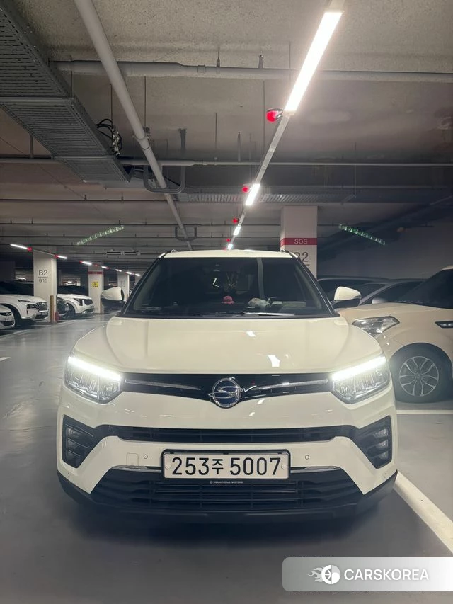 Ssangyong Berry New Tivoli 2022 Белый из Кореи