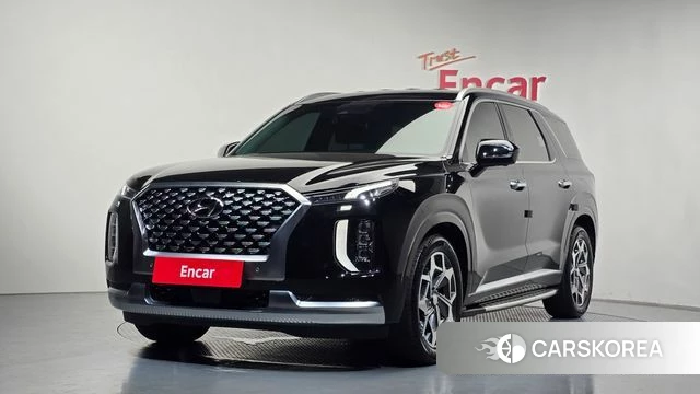 Hyundai Palisade 2021 Черный из Кореи