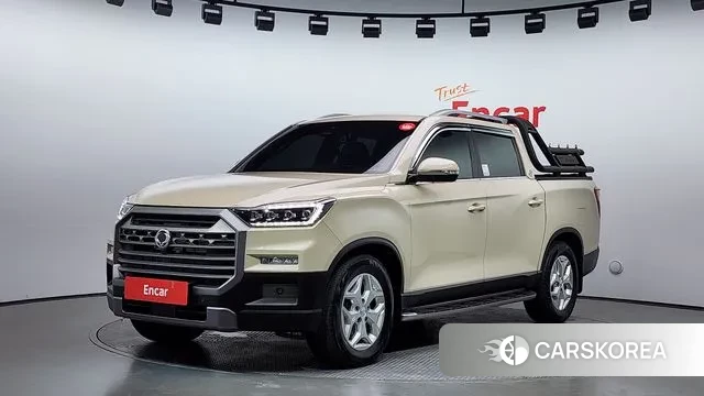 Ssangyong The New Rexton Sport 2024 Жемчужный цвет из Кореи