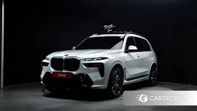 BMW X7 (G07) 2024 Белый из Кореи