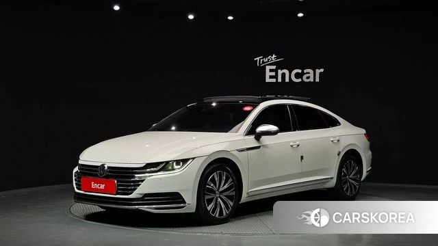 Volkswagen Arteon 2019 Белый из Кореи