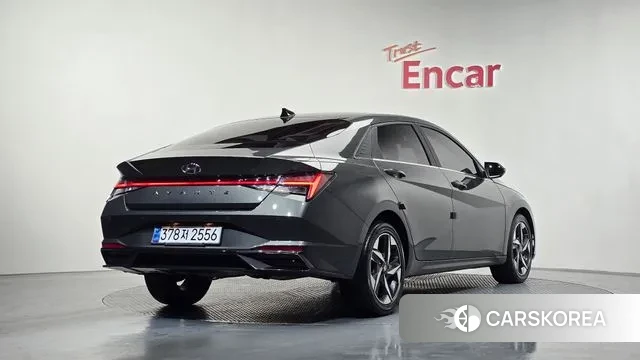 Hyundai Avante (CN7) 2021 Серый из Кореи