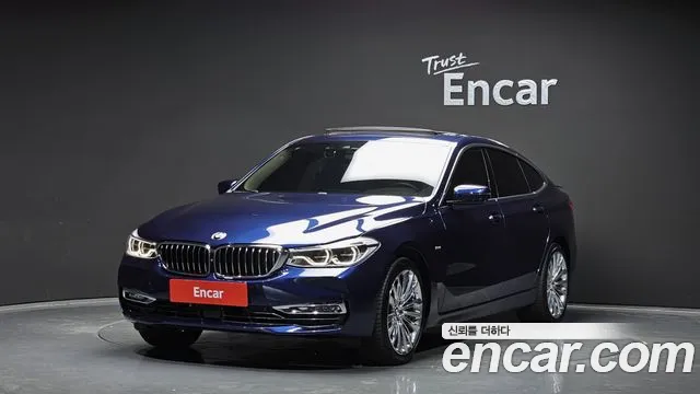 BMW 6 Series GT (G32) 2018 Синий из Кореи