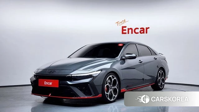 Hyundai The New Avante (CN7) 2024 Серый из Кореи