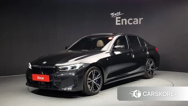 BMW 3 Series (G20) 2023 Черный из Кореи