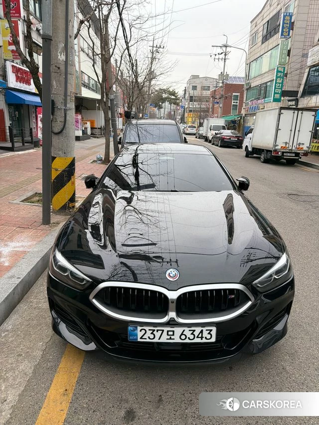 BMW 8 Series (G15) 2022 Синий из Кореи