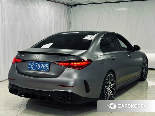 Mercedes-Benz C-class AMG 2024 Серебристо-серый из Китая