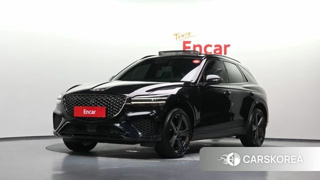 Genesis GV70 2021 Черный из Кореи