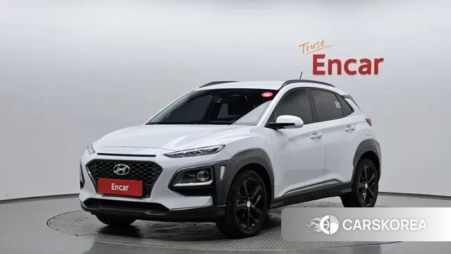 Hyundai Kona 2018 Белый из Кореи