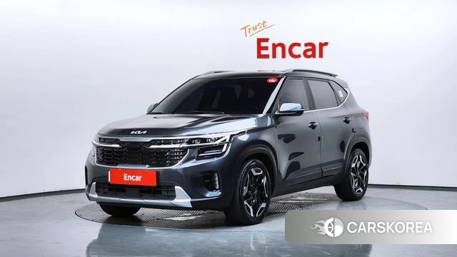 Kia The New Seltos 2023 Серый из Кореи