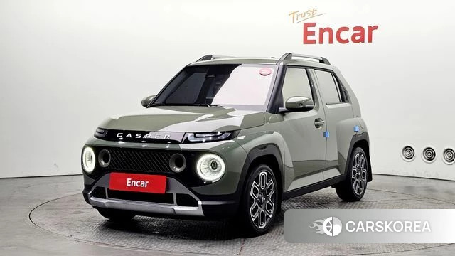 Hyundai Casper 2021 Темно-зеленый из Кореи