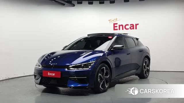 Kia EV6 2021 Синий из Кореи