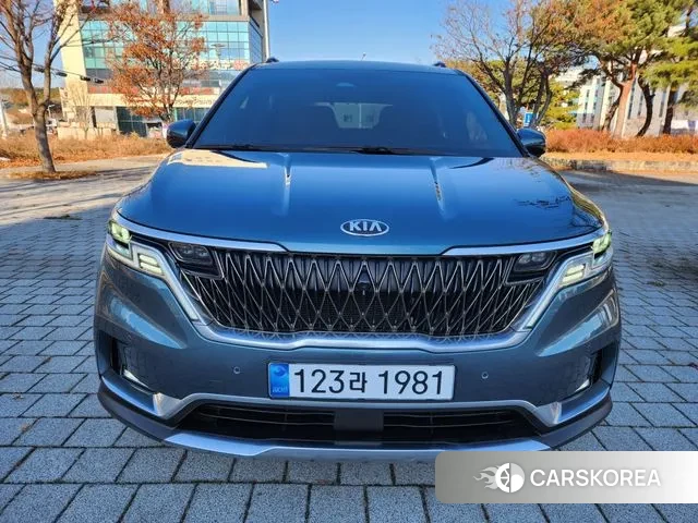 Kia Carnival 4th generation 2020 Синий из Кореи