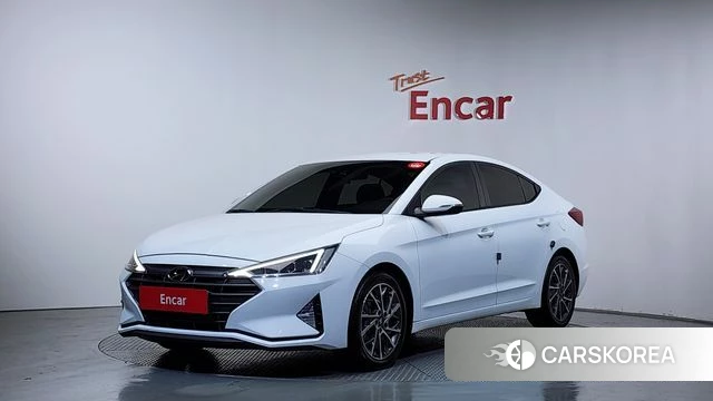 Hyundai The New Avante AD 2018 Белый из Кореи