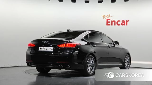 Genesis G80 2018 Черный из Кореи
