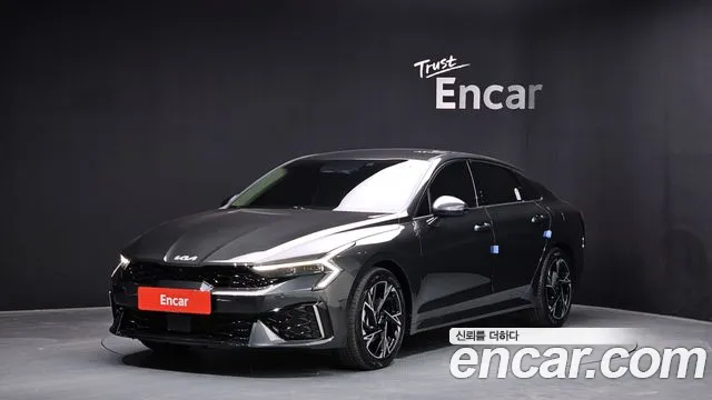 Kia The New K5 3rd generation 2023 Серый из Кореи