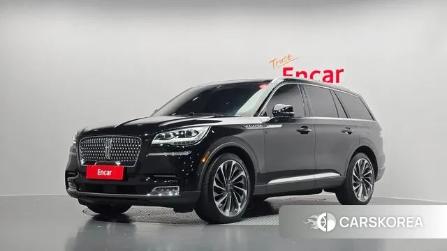 Lincoln Aviator 2nd generation 2020 Черный из Кореи