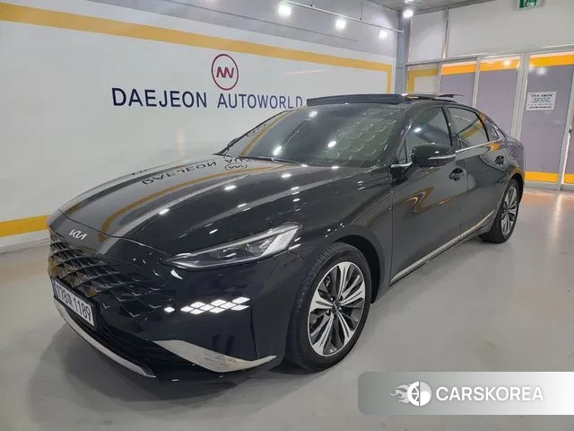 Kia K8 Hybrid 2022 Черный из Кореи