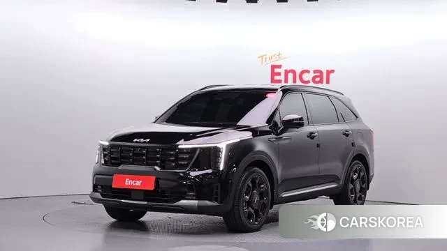 Kia The New Sorento 4th Generation 2023 Черный из Кореи