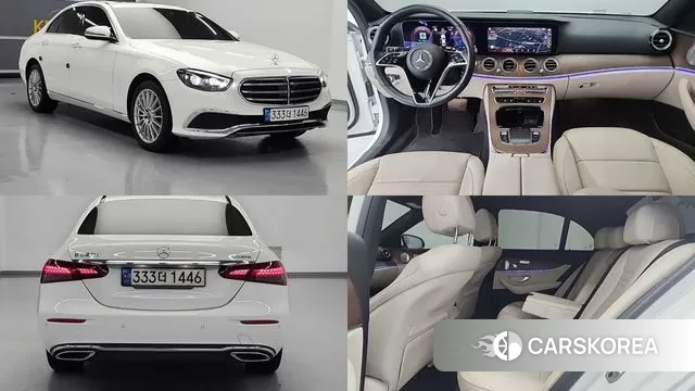 Mercedes-Benz E-Class W213 2023 Белый из Кореи