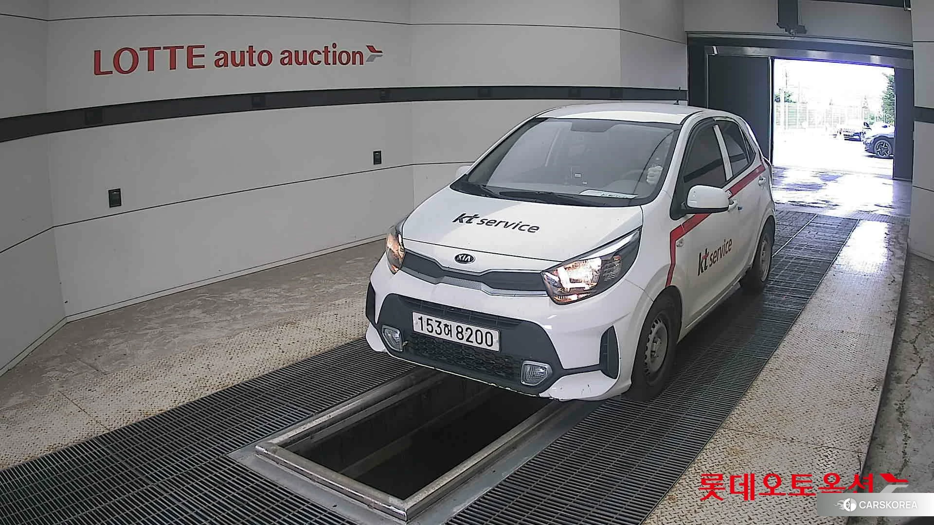 Kia Morning 2021 Clear White из Кореи