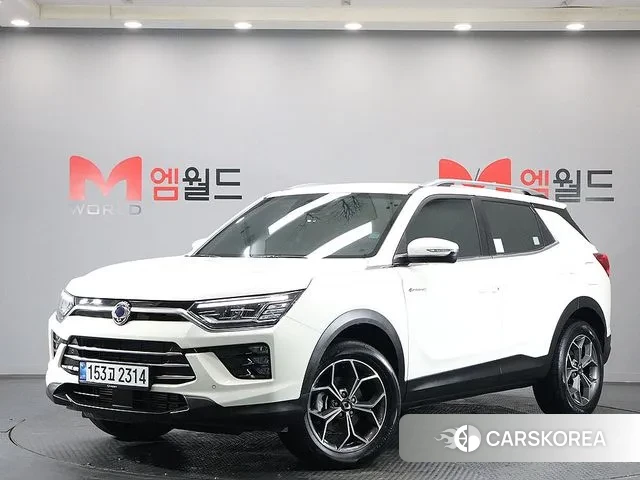 Ssangyong Beautiful Korando 2024 Белый из Кореи