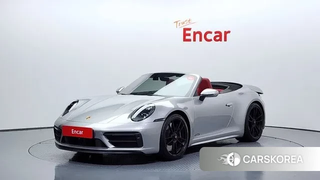 Porsche 911(992) 2022 Серебряный из Кореи