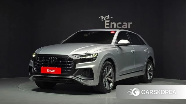 Audi Q8 (4M) 2021 Серебряный из Кореи