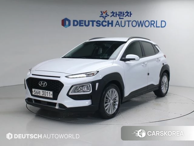 Hyundai Kona 2019 Белый из Кореи