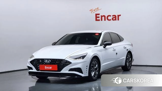 Hyundai Sonata (DN8) 2021 Белый из Кореи