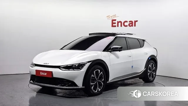 Kia EV6 2023 Белый из Кореи