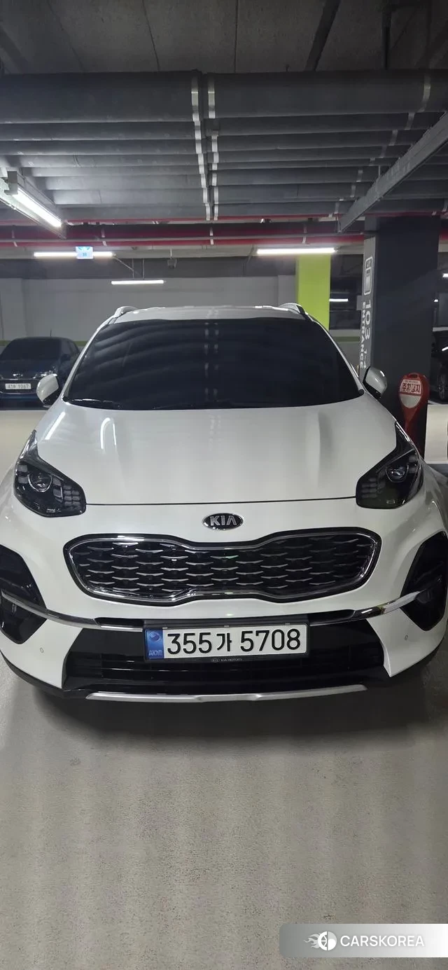 Kia Sportage The Bold 2020 Белый из Кореи