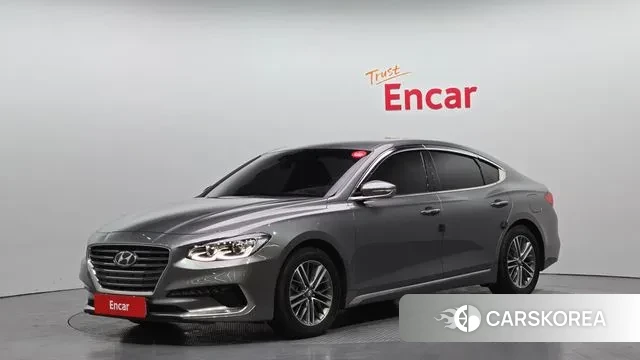 Hyundai Grandeur IG 2018 Серебристо-серый из Кореи