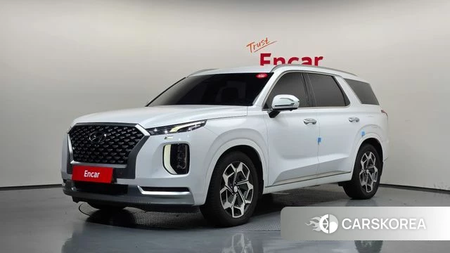 Hyundai Palisade 2021 Белый из Кореи