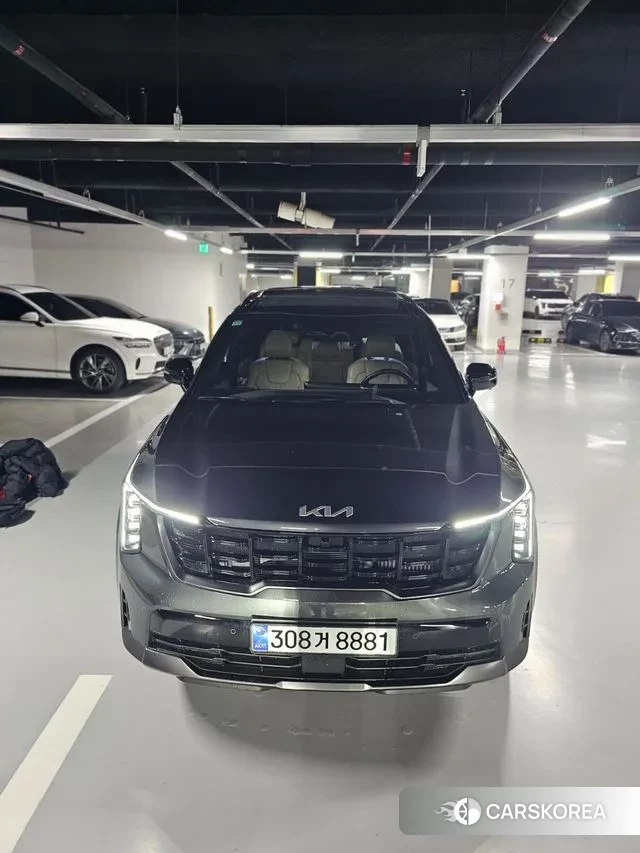 Kia The New Sorento 4th Generation 2024 Серый из Кореи