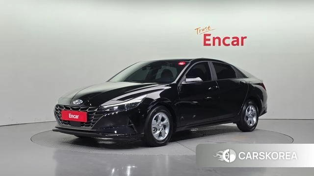 Hyundai Avante (CN7) 2022 Черный из Кореи