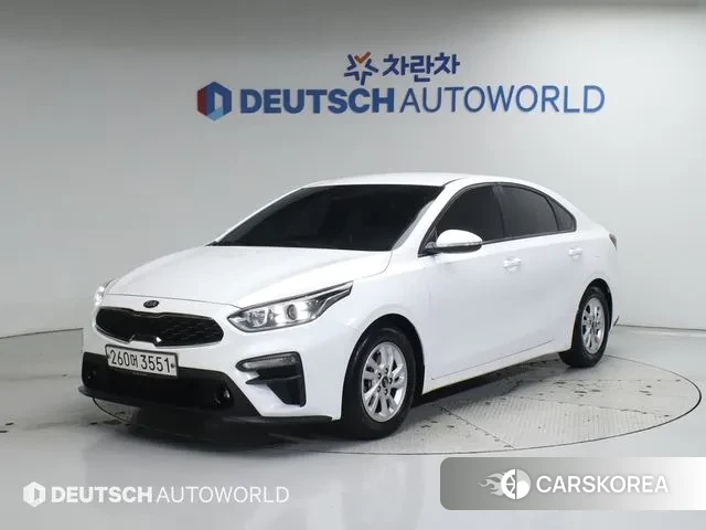 Kia Come New K3 2018 Белый из Кореи