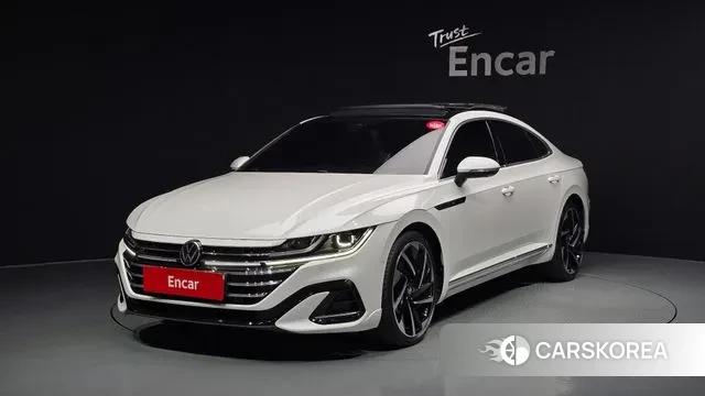 Volkswagen Arteon 2022 Белый из Кореи