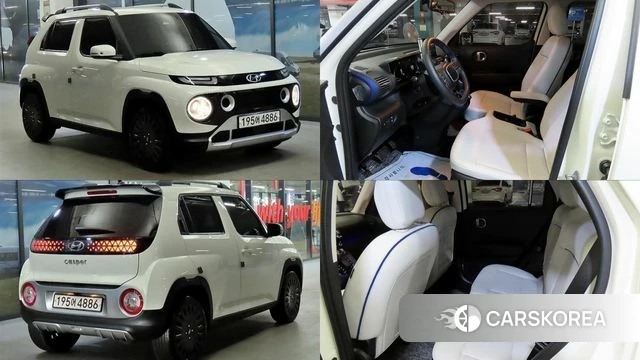 Hyundai Casper 2024 Белый из Кореи